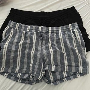 2 pairs of old navy shorts size XL